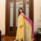 Soleil Charm – Applique Embroidered Summer Kaftan Set