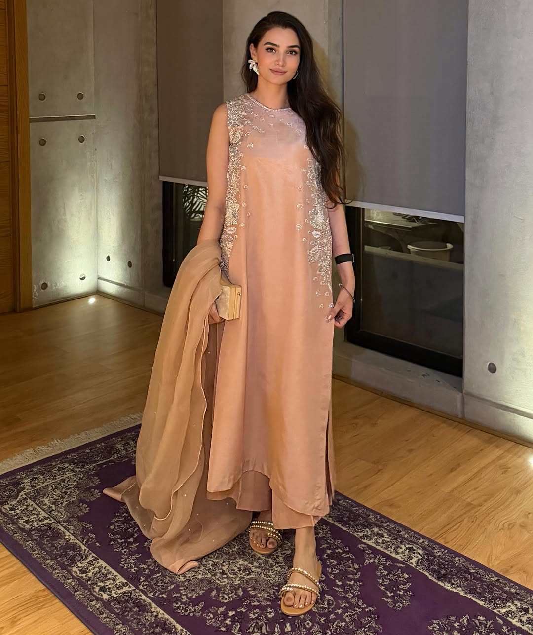 Patel Haze – Luxury Tussar Silk Ensemble