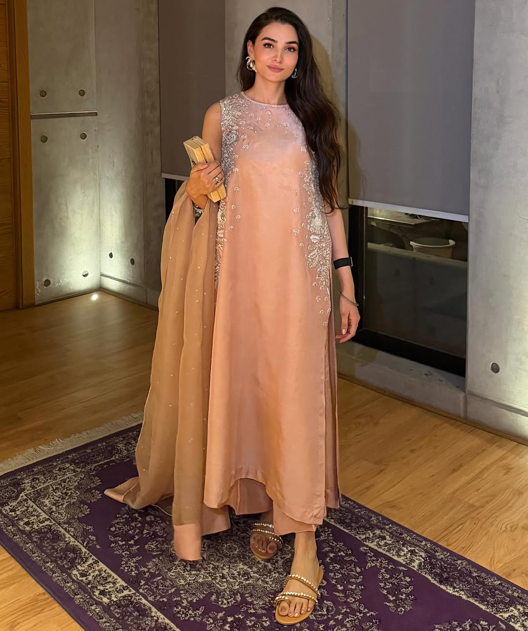 Patel Haze – Luxury Tussar Silk Ensemble