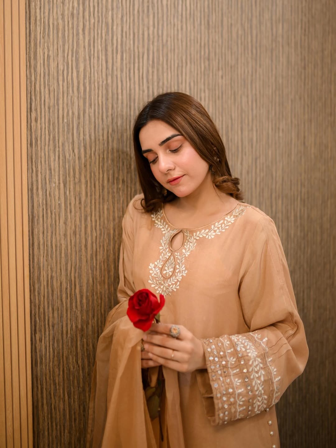 Sparkle - pure shalmoz silk with soft organza dupatta